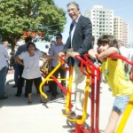 Déda e Edvaldo inauguram a Praça Missionária Zilda Arns - Fotos: Marcos Rodrigues/ASN