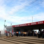 Déda inaugura reforma do estádio Senador Albano Franco em Simão Dias -