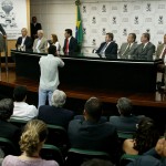 Déda assina nomeação de Ulices Andrade como conselheiro do TCE - Fotos: Marcos Rodrigues/ASN