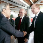 Governador recepciona o ministro Benjamin Zymler do TCU no Palácio de Veraneio -
