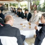 Governador recepciona o ministro Benjamin Zymler do TCU no Palácio de Veraneio -