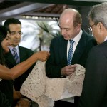 Governador recepciona o ministro Benjamin Zymler do TCU no Palácio de Veraneio -