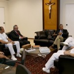 Governador recebe comandante do 2º Distrito Naval  -