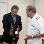 Governador recebe comandante do 2º Distrito Naval  -
