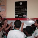 Alunos da rede estadual comemoram reforma e ampliação de escola no Coqueiral - Fotos: Juarez Silveira/Seed