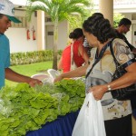 Pequenos produtores participam da 1ª Feira Agroecológica de Sergipe - A primeiradama Eliane Aquino