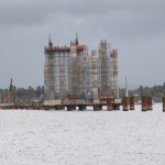 Obras da Ponte Gilberto Amado avançam sobre o rio Piauí -