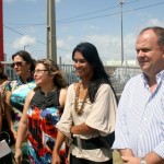 Alunos da rede estadual comemoram reforma e ampliação de escola no Coqueiral - Fotos: Juarez Silveira/Seed