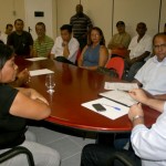 Secretário de Educação recebe Sintrase em reunião - Fotos: Ascom/Seed