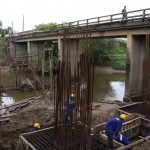 Metade da construção da ponte Riachuelo/Malhador já está concluída - Ademir dos Santos