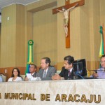 Saúde participa de sessão especial em comemoração ao Dia do Odontólogo - Sessão foi realizada na Câmara Municipal de Aracaju / Fotos: Alberto Dutra