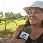 Aposentados do Banese participam de caminhada do programa Viva a Vida - O aposentado Ademir Domingos