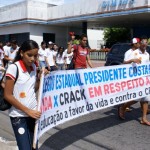 Alunos do Costa e Silva realizam Caminhada Contra o Crack -
