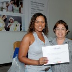 Coordenadores do Peti recebem certificados e avaliam oficina da Seides - A coordenadora do Peti de Itabaiana