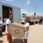 Governo do Estado entrega kits de mobiliário a famílias desabrigadas pelas chuvas em Maruim -