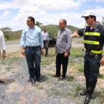 Governador em exercício visita obras no município de Simão Dias -