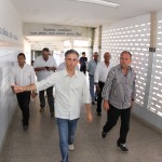 Belivaldo Chagas vistoria escolas estaduais de Simão Dias  -