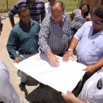 Governador em exercício visita obras no município de Simão Dias -