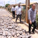 Governador em exercício visita obras no município de Simão Dias -