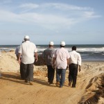 Belivaldo visita obras de drenagem e pavimentação na Caueira - O comerciante João Evangelista Carvalho