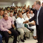 Belivaldo Chagas e Eliane Aquino participam da posse de Silvio Santos como secretário municipal de Saúde -