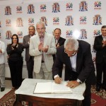 Belivaldo Chagas e Eliane Aquino participam da posse de Silvio Santos como secretário municipal de Saúde -