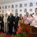 Belivaldo Chagas e Eliane Aquino participam da posse de Silvio Santos como secretário municipal de Saúde -