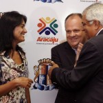 Belivaldo Chagas e Eliane Aquino participam da posse de Silvio Santos como secretário municipal de Saúde -