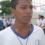 Alunos festejam reforma e ampliação do Colégio Estadual Poeta José Sampaio - A quadra de esportes também foi reformada