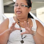 Tratamento de dependentes químicos é abordado em capacitação com canadenses - A diretora de Atenção Psicossocial da SES