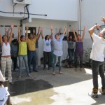 Dia de prática da A3P e solidariedade à Care pela Semarh -