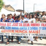 Escolas estaduais se mobilizam contra a dengue -