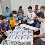 Alunos da UFS assistem à aula de Cartografia Básica na Seplan - Fotos: Eduardo Almeida/Seplan