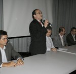 Presidente da Fapitec faz palestra durante fórum de CT&I - Fotos: Jairo Andrade/Sedetec