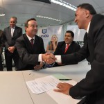 e o empresário Júlio César