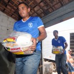 Inclusão entrega cestas de alimentos em Gararu e Porto da Folha - Fotos: Edinah Mary/Seides