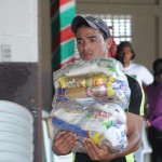 Inclusão entrega cestas de alimentos em Gararu e Porto da Folha - Fotos: Edinah Mary/Seides