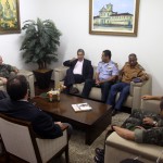 Governador recebe comandante da 6ª Região Militar  -