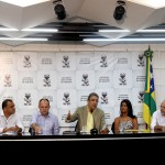 Déda faz balanço do cumprimento de metas fiscais e anuncia secretariado  - Fotos: Marco Vieira/ASN