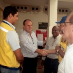 Belivaldo visita o Caic Joel Silveira e a Escola Lourival Fontes -