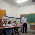Belivaldo visita o Caic Joel Silveira e a Escola Lourival Fontes -