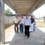 Belivaldo visita o Caic Joel Silveira e a Escola Lourival Fontes -