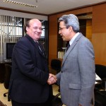 Déda recebe visita do embaixador da Áustria HansPeter Glanzer  -
