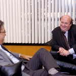 Déda recebe visita do embaixador da Áustria HansPeter Glanzer  -
