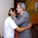 Déda recebe aluno da rede estadual classificado em concurso continental  -