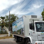 Novos caminhões do PAALeite começam a circular no interior -