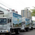 Novos caminhões do PAALeite começam a circular no interior -