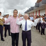 Governador inaugura reforma do ginásio de Campo do Brito -