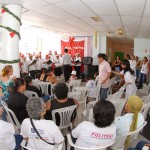 Centro de Oncologia inicia festividades natalinas no Huse - Danilo e a mãe Ana Mirna