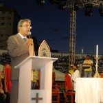 Déda participa da missa de encerramento do Congresso Eucarístico -